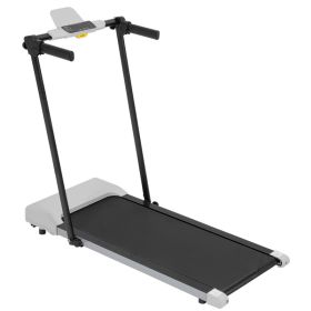 Treadmills For Home, Treadmill With LED For Walking & Running (Option: Grey)