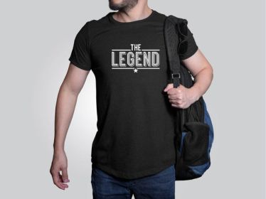 The Legend Dad Softstyle Tee (Color: White, size: 2X)