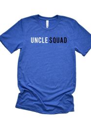 Uncle Squad Tee (Color: BROWN, size: M)